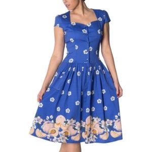Tutti Fruity Cap Sleeve Dress